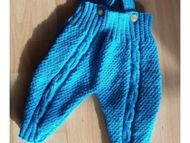 STRICKLATZHOSE GRÖßE 56/62 NEU - 1