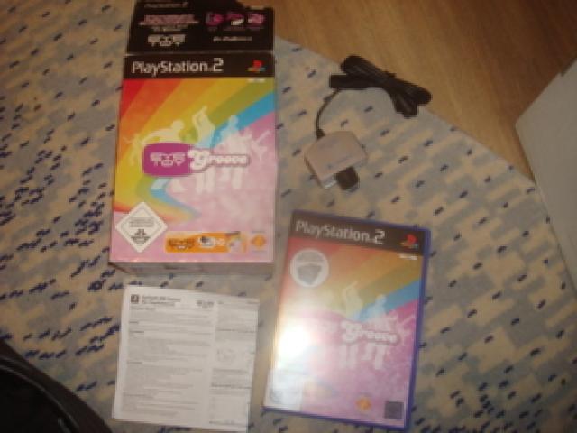 PS2 Game - Playstation 2 - Eye Toy Groove - Kamera mit 2 Spielen - 1