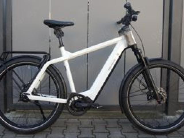 % Riese & Müller Charger3 GT rohloff ceramic white RH 56 E-Bike % - 1